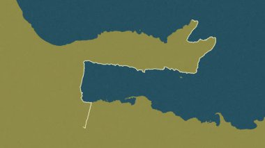 Samana, Dominicana, çıkarıldı. Desen