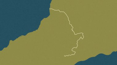 Bobonaro - Doğu Timor bölgesi, çıkarıldı. Desen