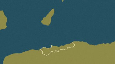 Dili - Doğu Timor bölgesi, çıkarıldı. Desen