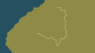 Loja, Ekvador, çıkarıldı. Desen