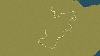 Oromia, Etiyopya, çıkarıldı. Desen