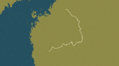 Güney Ostrobothnia, Finlandiya, çıkarıldı. Desen