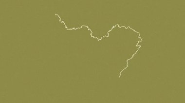 Bourgogne-Franche-Comte, Fransa, çıkarıldı. Desen