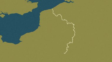 Hauts-de-France, Fransa, çıkarıldı. Desen