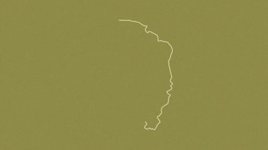 Haut-Ogooue, Gabon, çıkarıldı. Desen