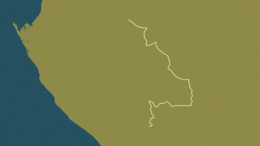 Ngounie, Gabon, çıkarıldı. Desen