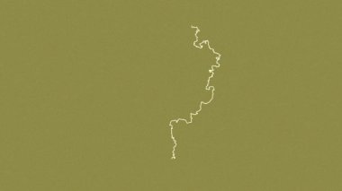 Hessen, Almanya, çıkarıldı. Desen