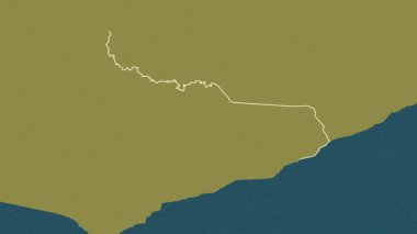 Merkez, Gana, çıkarıldı. Desen