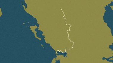 Epirus, Yunanistan, çıkarıldı. Desen