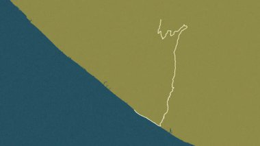 Retalhuleu, Guatemala, çıkarıldı. Desen
