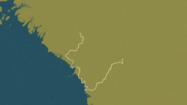 Kindia, Gine, çıkarıldı. Desen