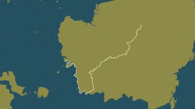 Endonezya 'dan Kalimantan Barat çıkarıldı. Desen