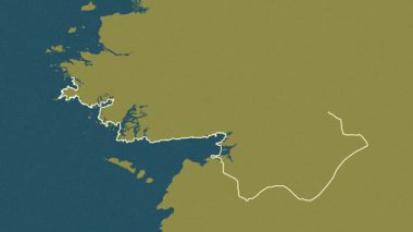 Galway, İrlanda, çıkarıldı. Desen