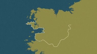 Mayo, İrlanda, çıkarıldı. Desen