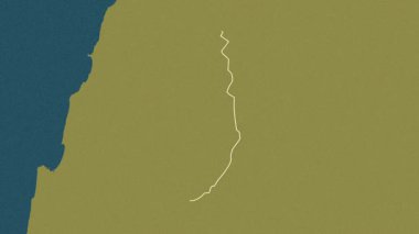 Golan, İsrail, çıkarıldı. Desen