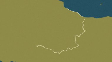 Molise, İtalya, çıkarıldı. Desen