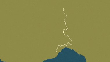 Piemonte, İtalya, çıkarıldı. Desen