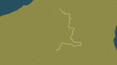 Gunma, Japonya, çıkarıldı. Desen