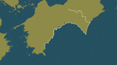 Kochi, Japonya, çıkarıldı. Desen