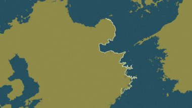 Oita, Japonya, çıkarıldı. Desen