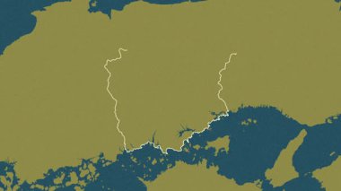 Okayama, Japonya, çıkarıldı. Desen