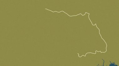 Saitama, Japonya, çıkarıldı. Desen