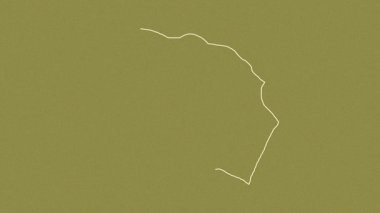 Karak, Ürdün, çıkarıldı. Desen