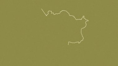 Doğu Kazakistan, Kazakistan, çıkarıldı. Desen