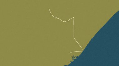 Garissa, Kenya, çıkarıldı. Desen