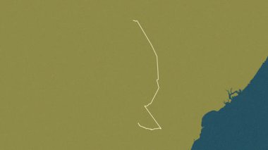 Kitui, Kenya, çıkarıldı. Desen