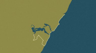 Mombasa, Kenya, çıkarıldı. Desen