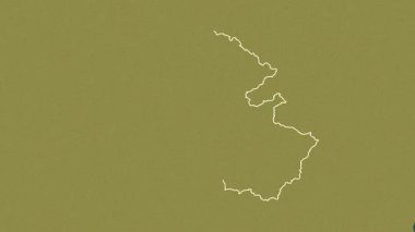 Houaphan, Laos, çıkarıldı. Desen