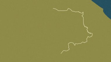 Savannakhet, Laos, çıkarıldı. Desen