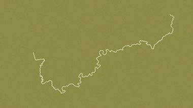 Mohale 'nin Hoek' i, Lesotho, çıkarıldı. Desen