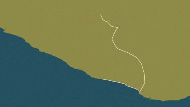 Büyükbaba Kru, Liberya, çıkarıldı. Desen