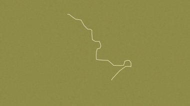 Makedonya 'nın Brvenica kenti çıkarıldı. Desen