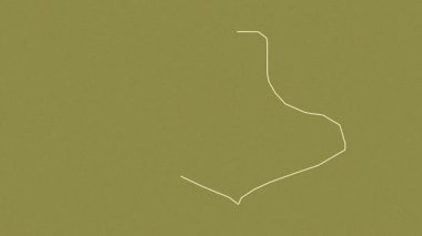 Makedonya 'nın Plasnica kenti. Desen