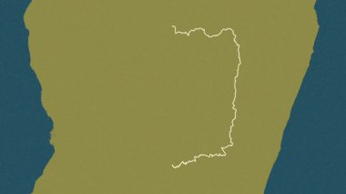 Antananarivo, Madagaskar, çıkarıldı. Desen