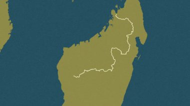 Mahajanga, Madagaskar, çıkarıldı. Desen