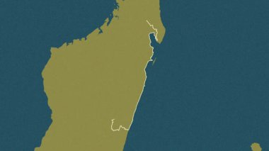 Toamasina, Madagaskar, çıkarıldı. Desen