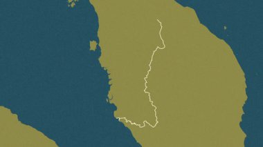 Perak, Malezya, çıkarıldı. Desen