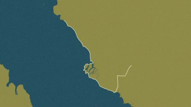 Selangor, Malezya, çıkarıldı. Desen