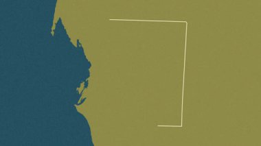 Inchiri, Moritanya, çıkarıldı. Desen