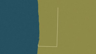 Nouakchott, Moritanya, çıkarıldı. Desen