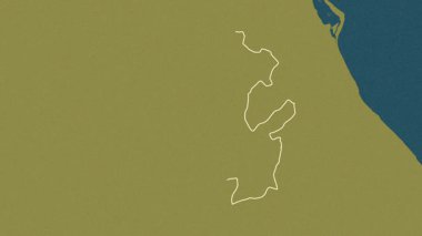 Hidalgo, Meksika, çıkarıldı. Desen