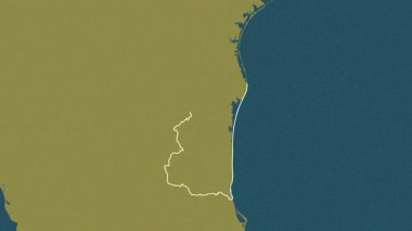 Tamaulipas, Meksika, çıkarıldı. Desen