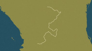 Zacatecas, Meksika, çıkarıldı. Desen