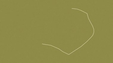 Orhon, Moğolistan, çıkarıldı. Desen