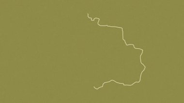 Uvs, Moğolistan, çıkarıldı. Desen