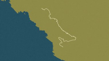 Baro, Karadağ, çıkarılmış. Desen